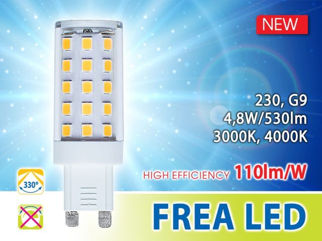 Eфективна LED лампа FREA LED G9