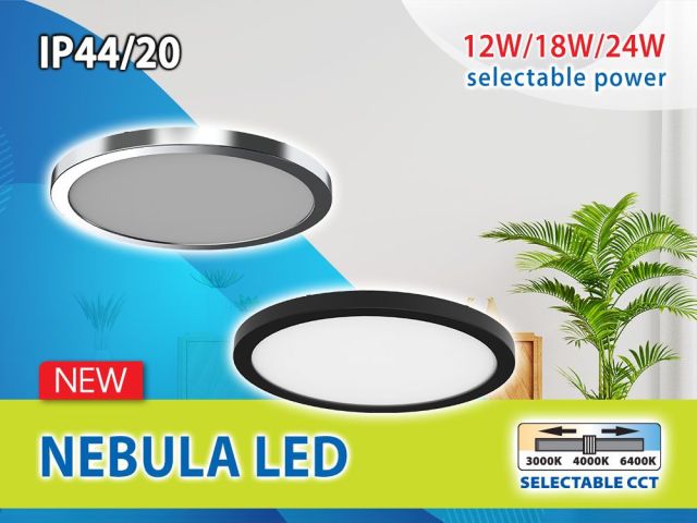 Waterproof ceiling lights IP44 - NEBULA LED