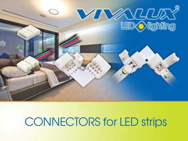 Свързващи елементи за LED ленти Vivalux