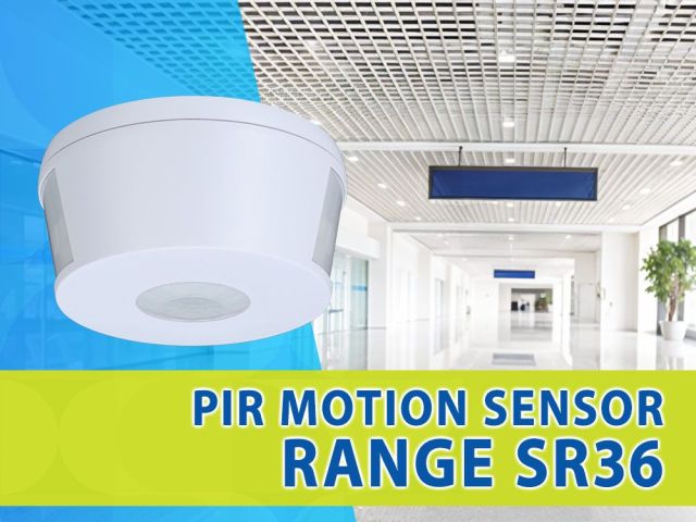 RANGE SR36 – motion sensor for corridor