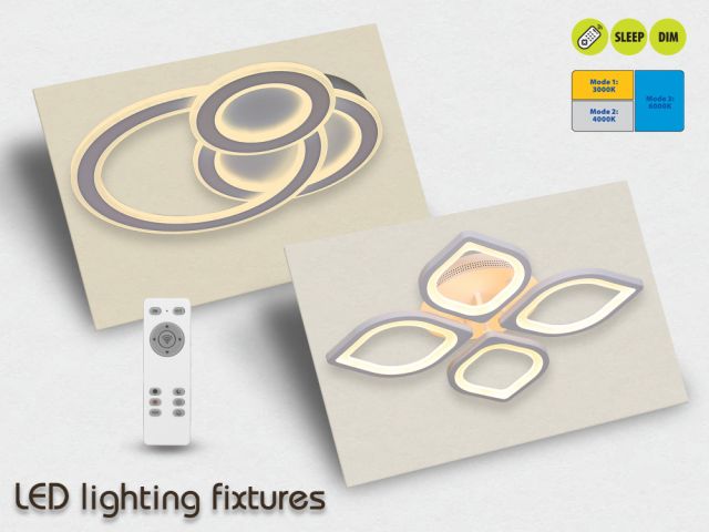 New attractive multifunctional LED lighting fixtures