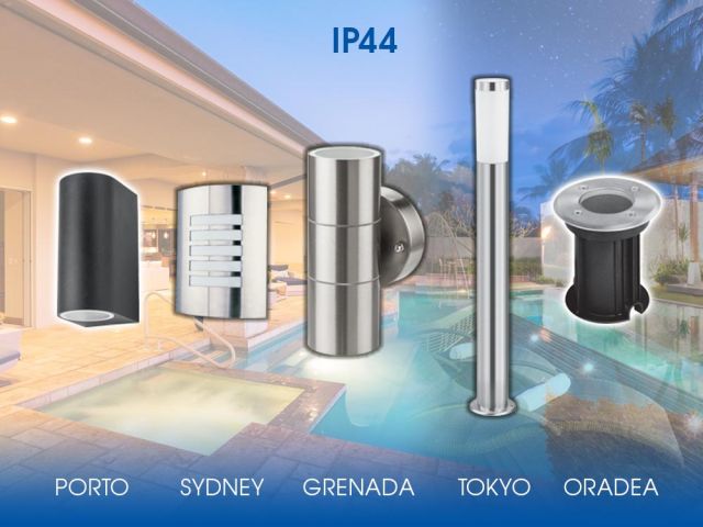 Facade lighting fixtures - PORTO, SYDNEY, GRENADA, TOKYO, ORADEA