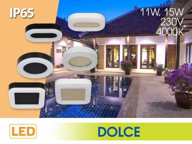 New series waterproof ceiling lights DOLCE LED