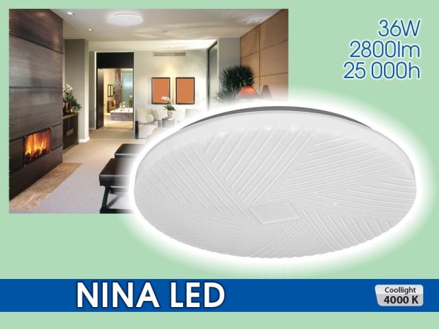 Декоративна плафониера NINA LED