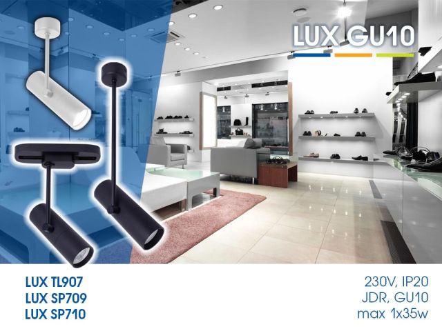 Нови модели спотове в серията LUX