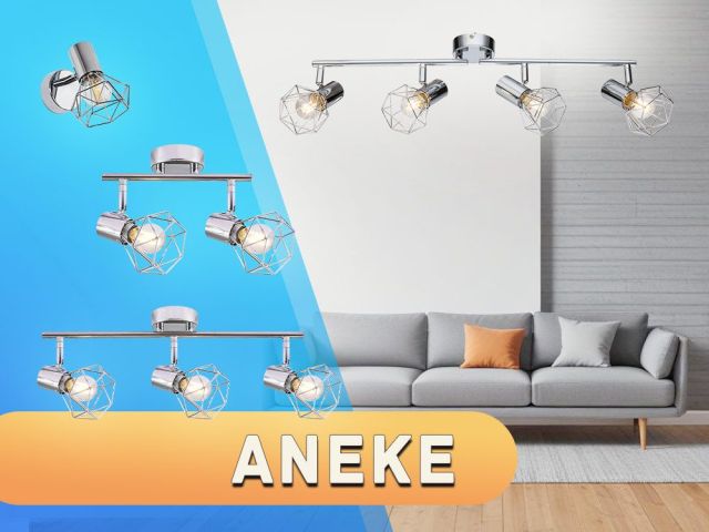 Chrome spotlights from the series ANEKE