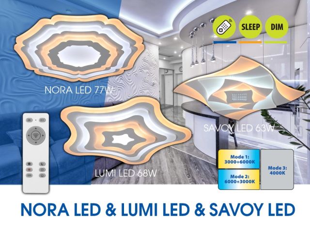 Нови модели ефектни LED осветителни тела