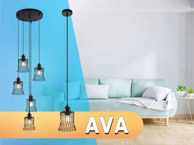 Малкото е повече с декоративните полилеи AVA