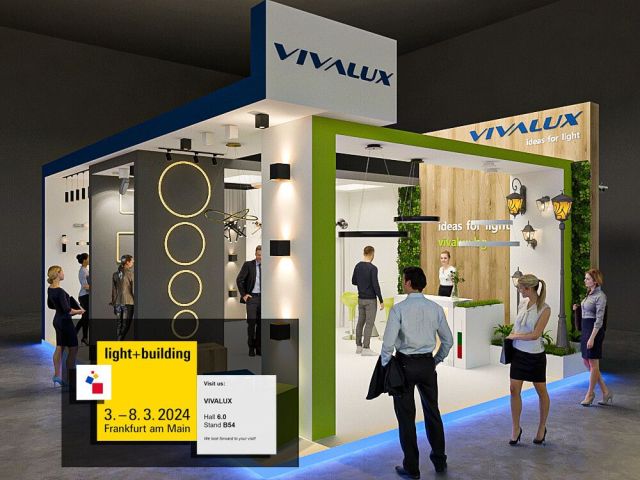VIVALUX at Light+Building, Messe Frankfurt, March 2024