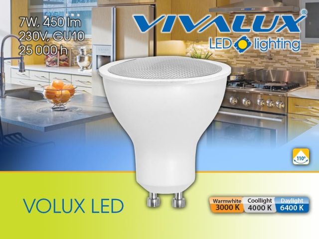 New color temperature 4000К LED lamps VOLUX LED 7W