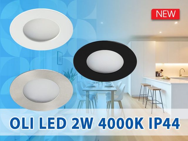 Серия LED луни за вграждане в мебели – OLI LED IP44