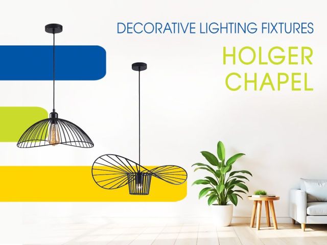 Elegant accent in the interior with CHAPEL and HOLGER