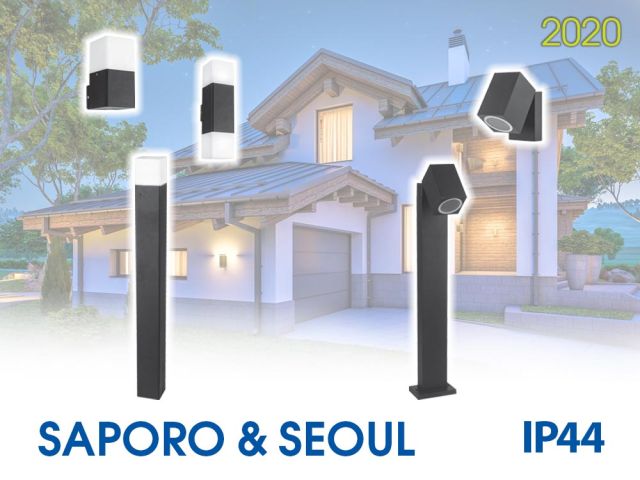 More light in the garden with the new SAPORO and SEOUL
