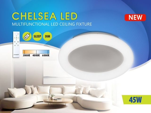CHELSEA LED – modern and elegant LED ceiling light