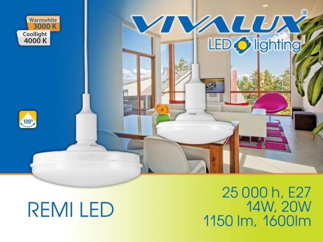 LED осветителни тела REMI 14W/20W VIVALUX