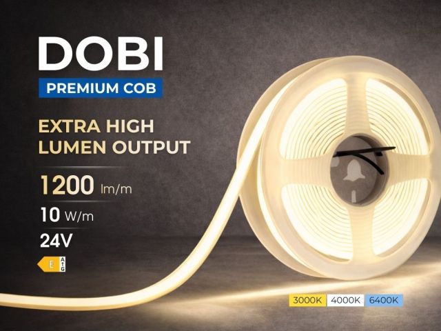 Even brighter LED strips DOBI LED192 SCOB