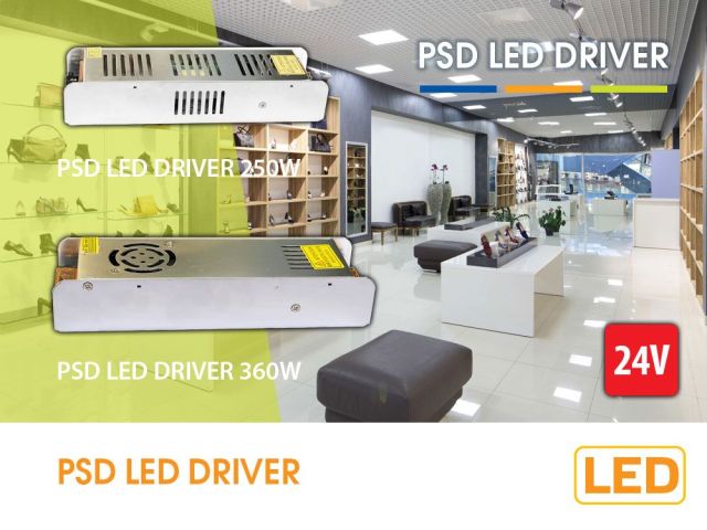 По-мощни захранвания в серията Professional Slim Driver