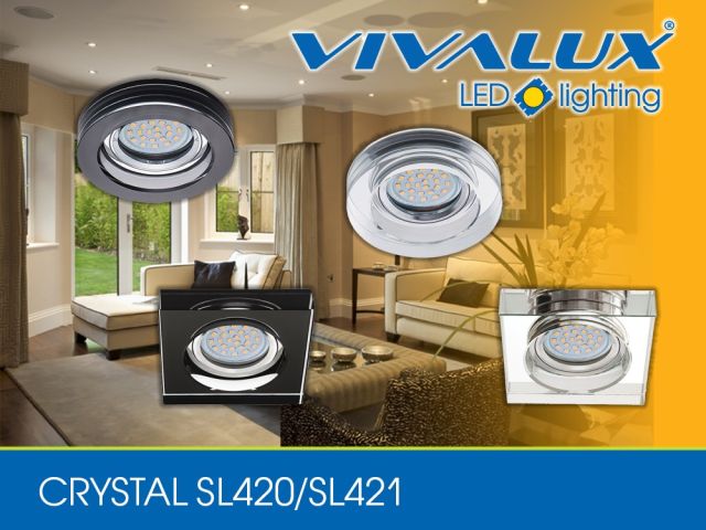 New series downlights VIVALUX - CRYSTAL, GRACE and STYLE