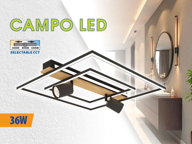 Style and functionality in lighting with CAMPO LED