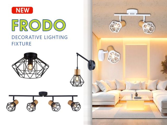 Interior lighting with the FRODO series