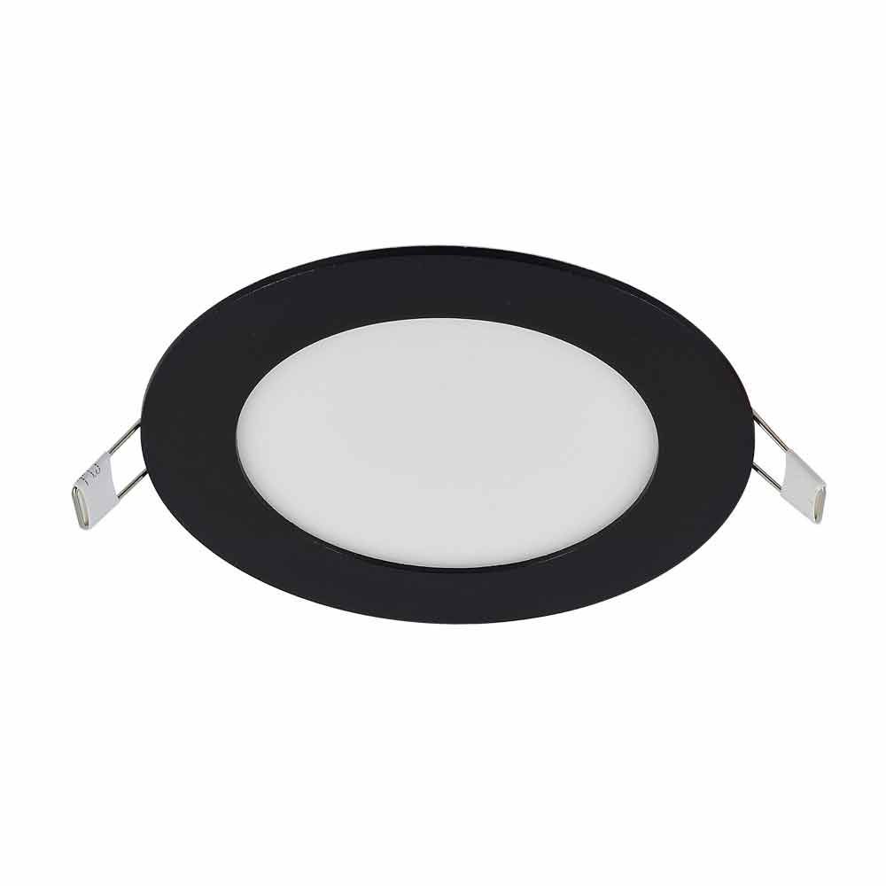 LED панел за вграждане ESTE LED ∙ 6W ∙ 400lm ∙ черен ∙ 4000K