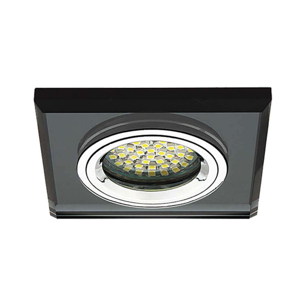 Decorative glass and aluminum downlight GRACE SL401 ∙ black
