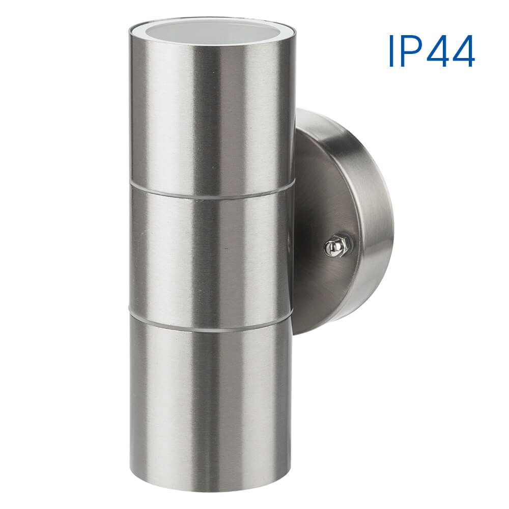 Wall fixture GRENADA ∙ 2 x GU10 ∙ nickel matt ∙ IP44