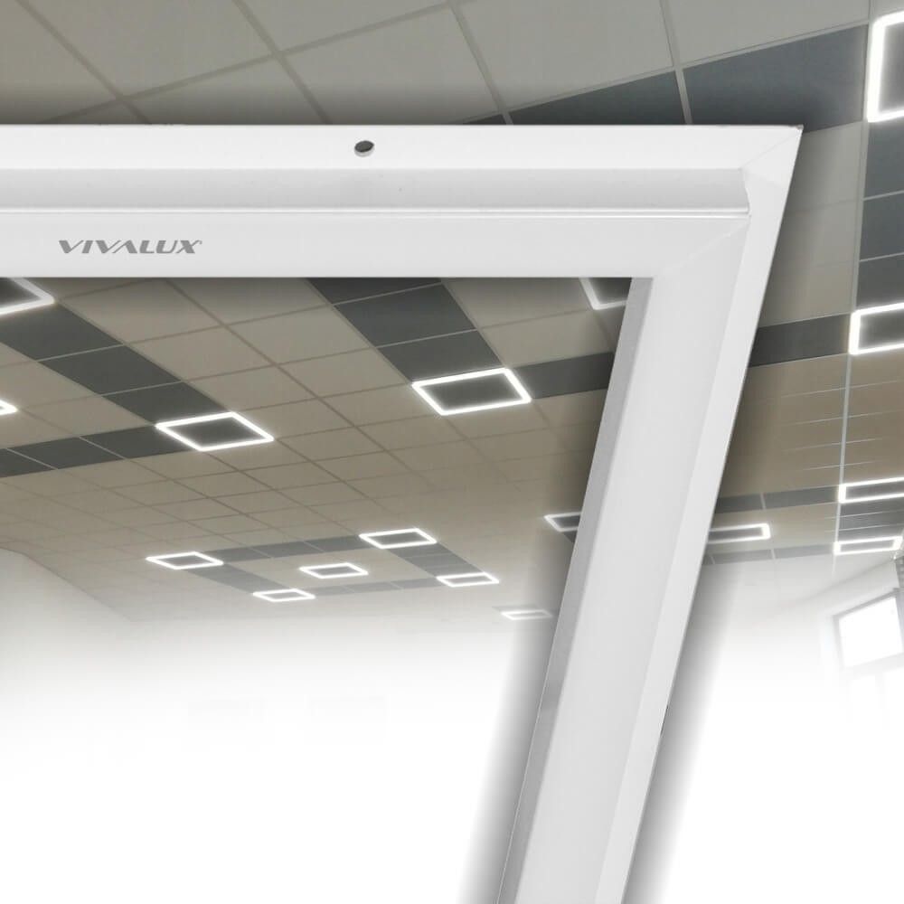 Светеща LED рамка SOLO LED ∙ 40W ∙ 3600lm ∙ бяла ∙  4000K