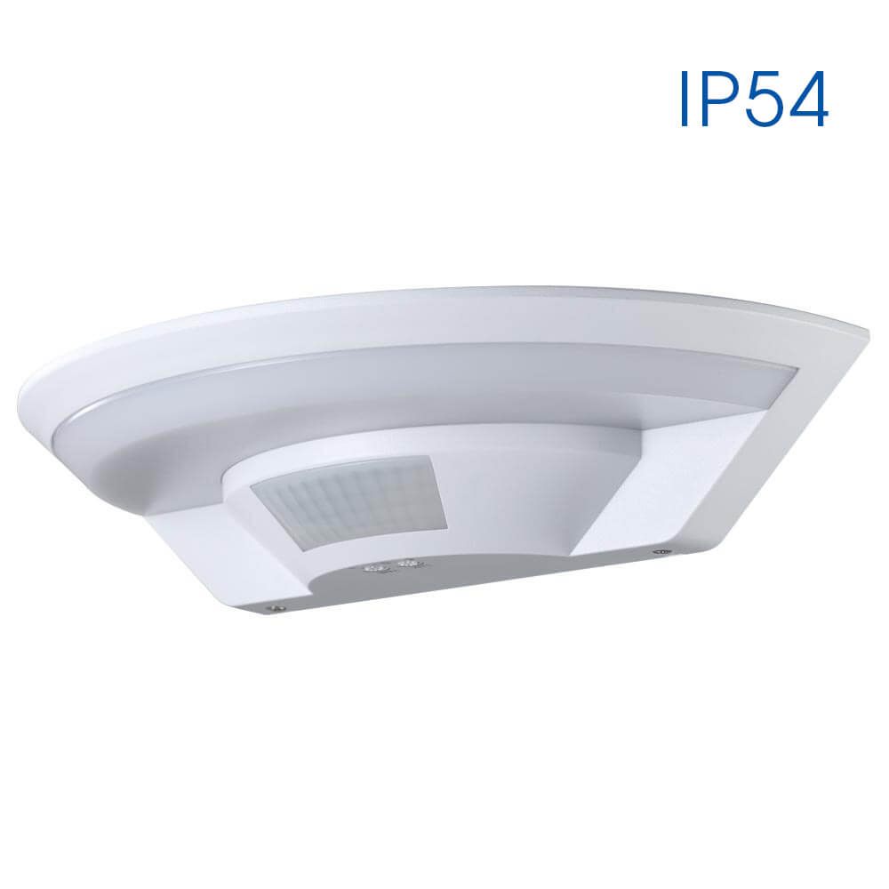 LED lighting fixture with PIR LUNAR LED ∙ 10W ∙ SR12 ∙ IP54