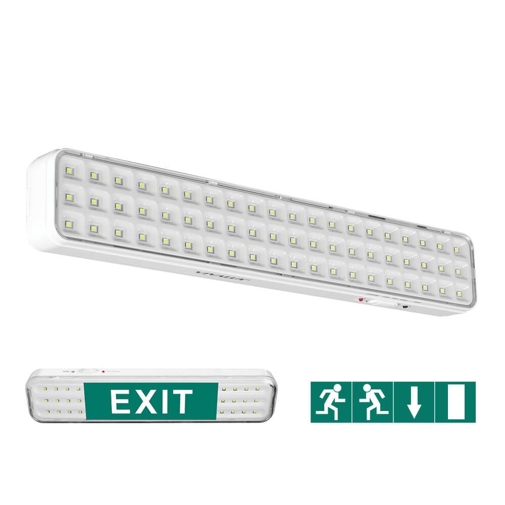 Emergency LED lighting fixture RACER LED-L ∙ 5W ∙ Li-Ion ∙ 3,7V