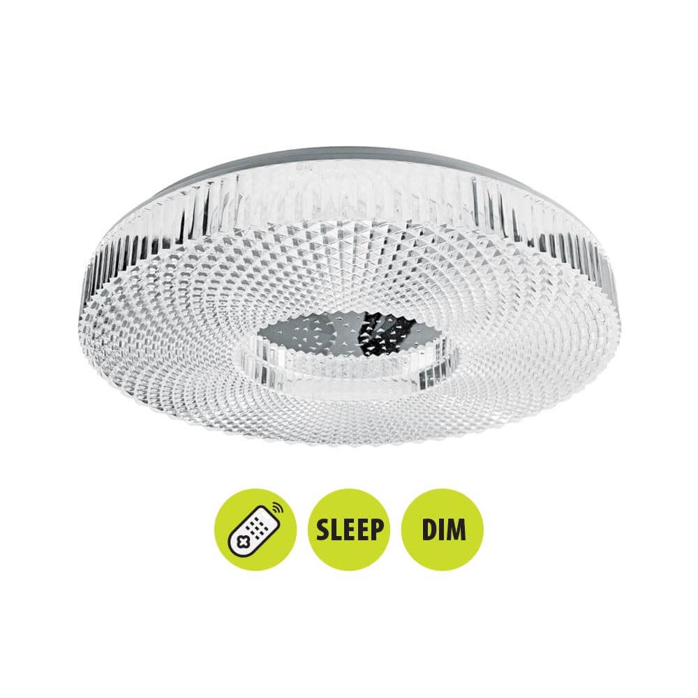 Multifunctional ceiling light with remote control ARIA LED ∙ 75W ∙ 3000-6400K 