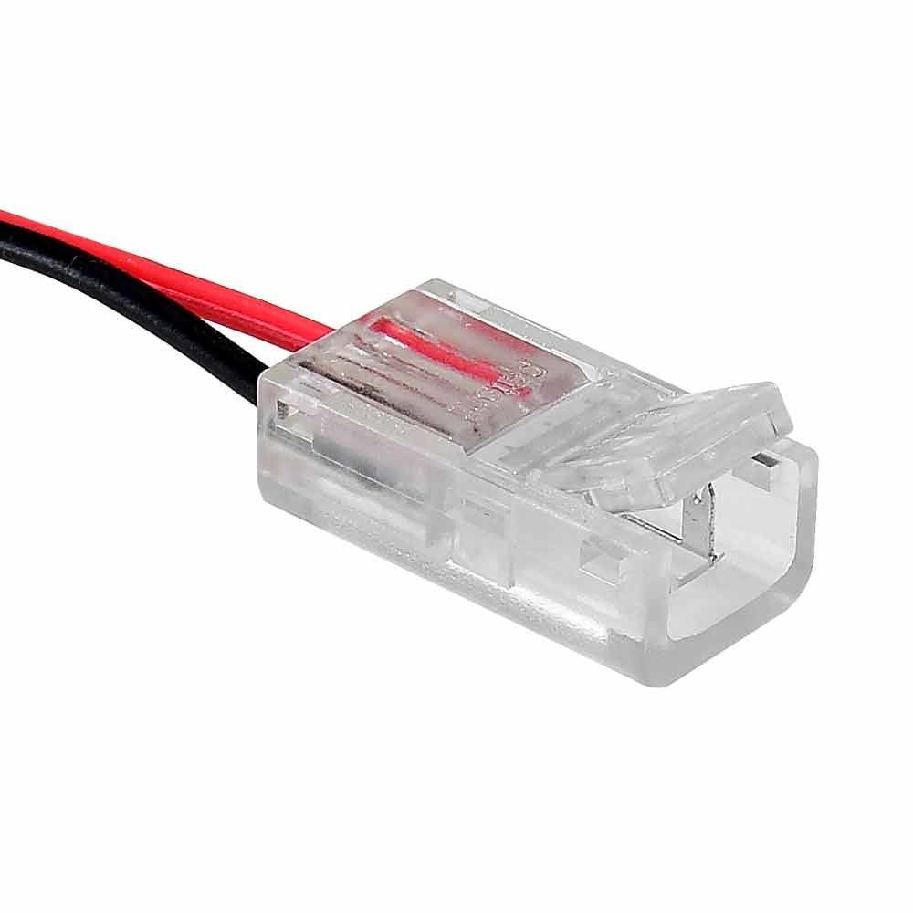 Свързващ елемент за COB LED ленти CONNECTOR COB POWER LEAD 10 см ∙ 8 mm