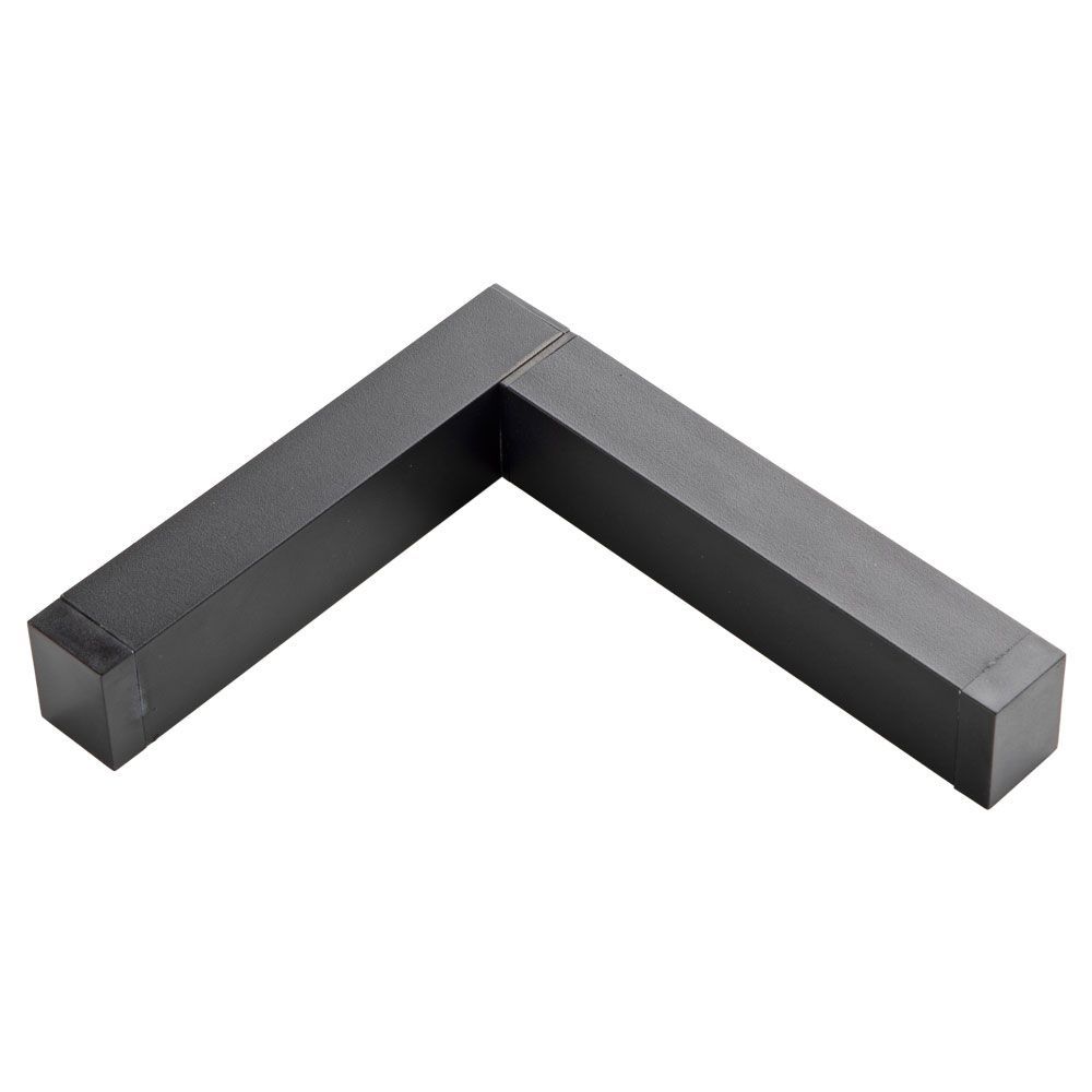 SLIM25 Electric connector wall-to-ceiling C-Track ∙ Black