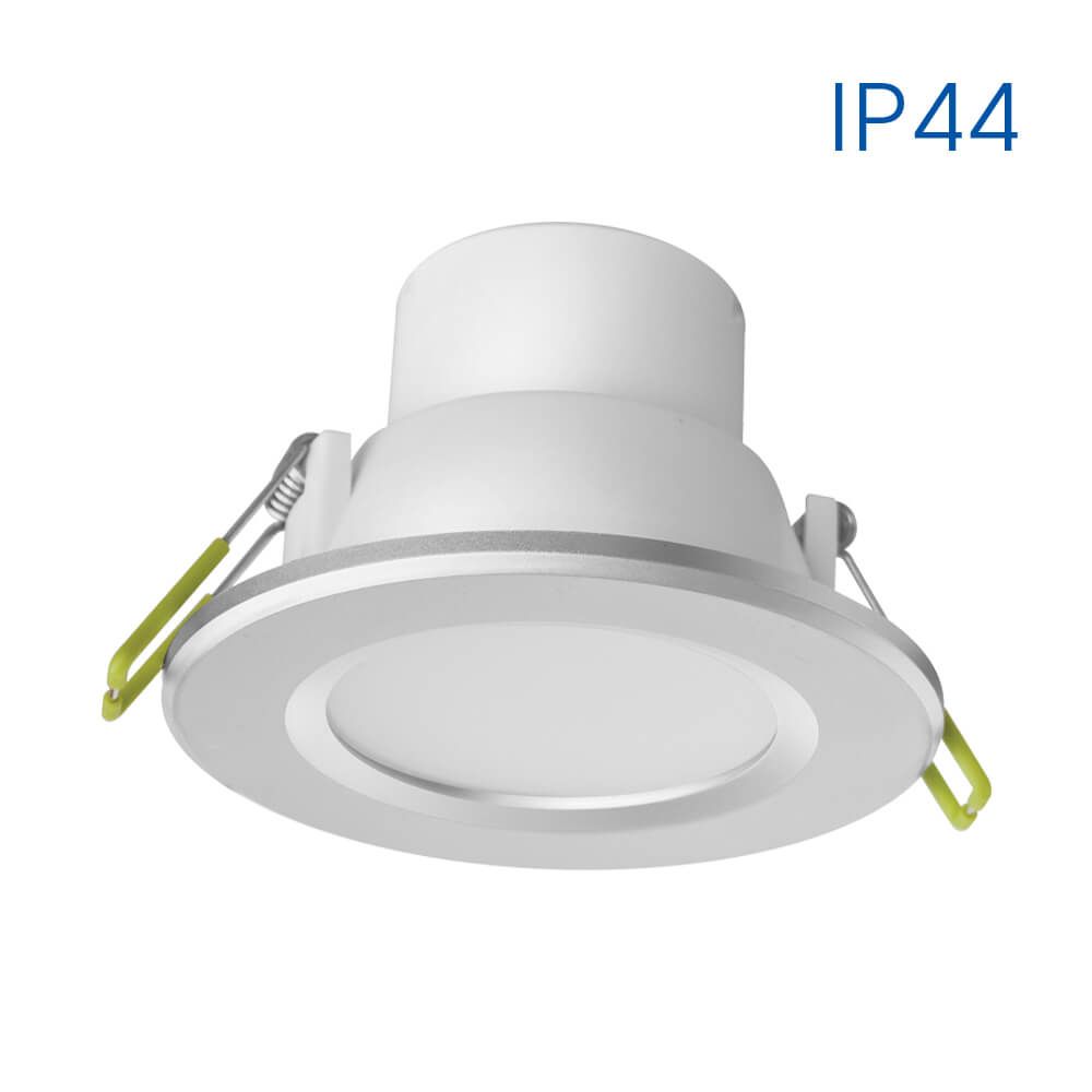 Влагозащитена LED луна за вграждане TOP LED ∙ 6W ∙ сив ∙ 3000K