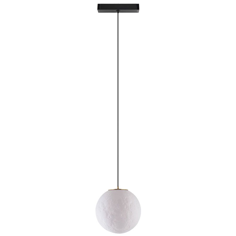 SLIM25 Magnetic LED lighting fixture EARTH LED ∙ 6W ∙ Black ∙ 3000K