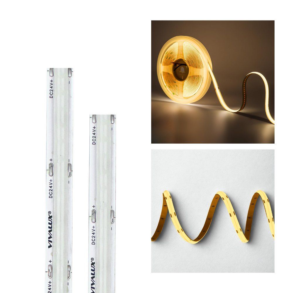 LED лента DOBI LED ∙ 192 SCOB ∙ 24VDC ∙ 3000K ∙ 5 м
