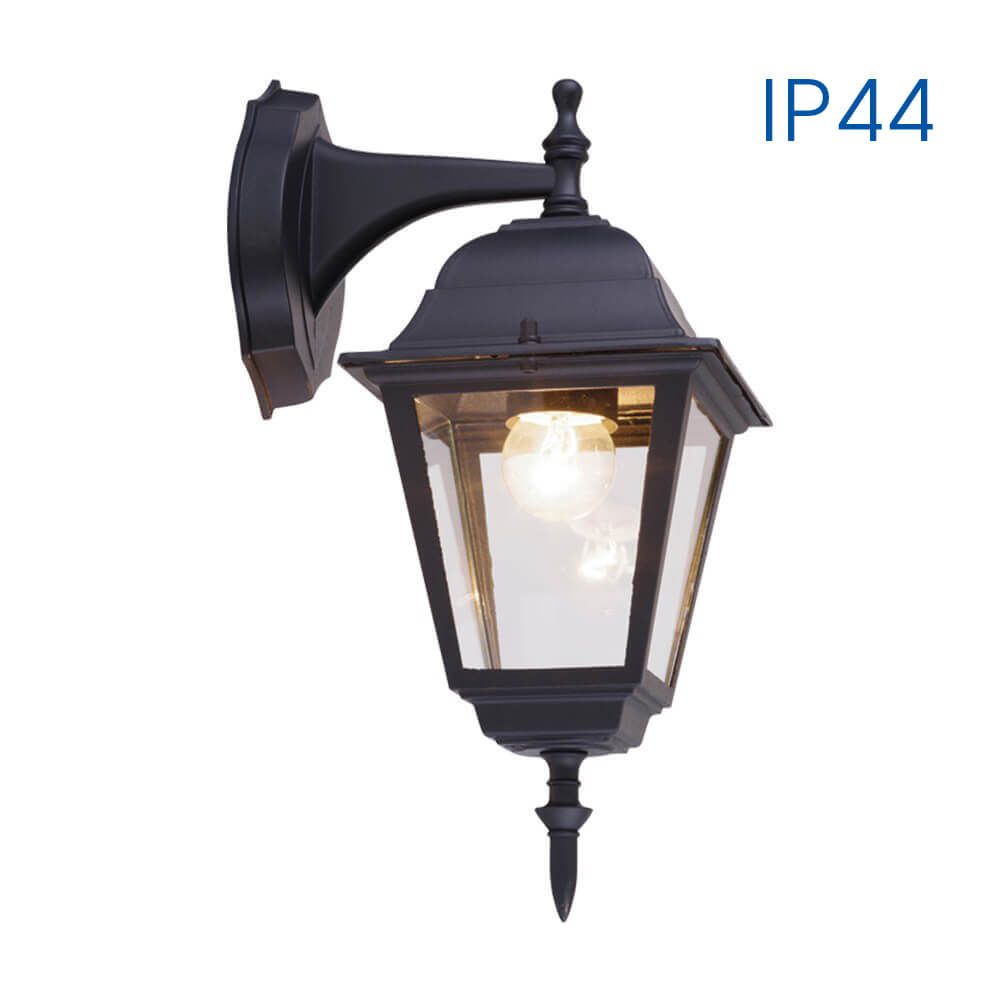 Градински фенер RIGA ∙ WD006 ∙ черен ∙ IP44