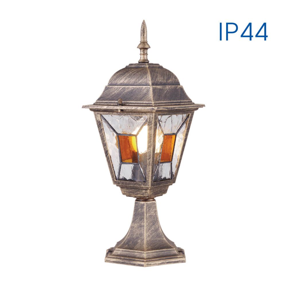 Градински фенер MURANO ∙ SS007 ∙ античен месинг ∙ IP44