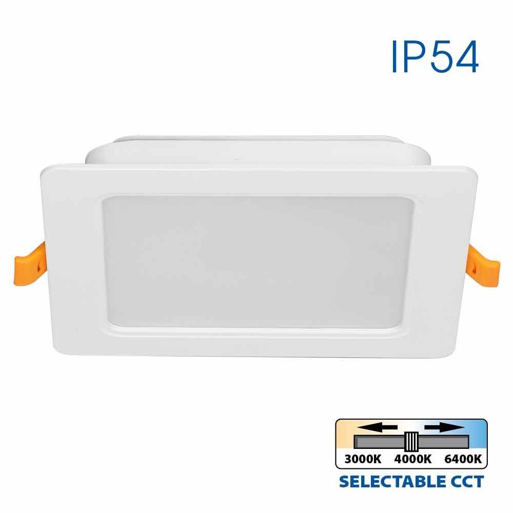 LED recessed downlight KAPI LED ∙ 12W ∙ CCT-switch ∙ 3000K-4000K-6400K ∙ IP54