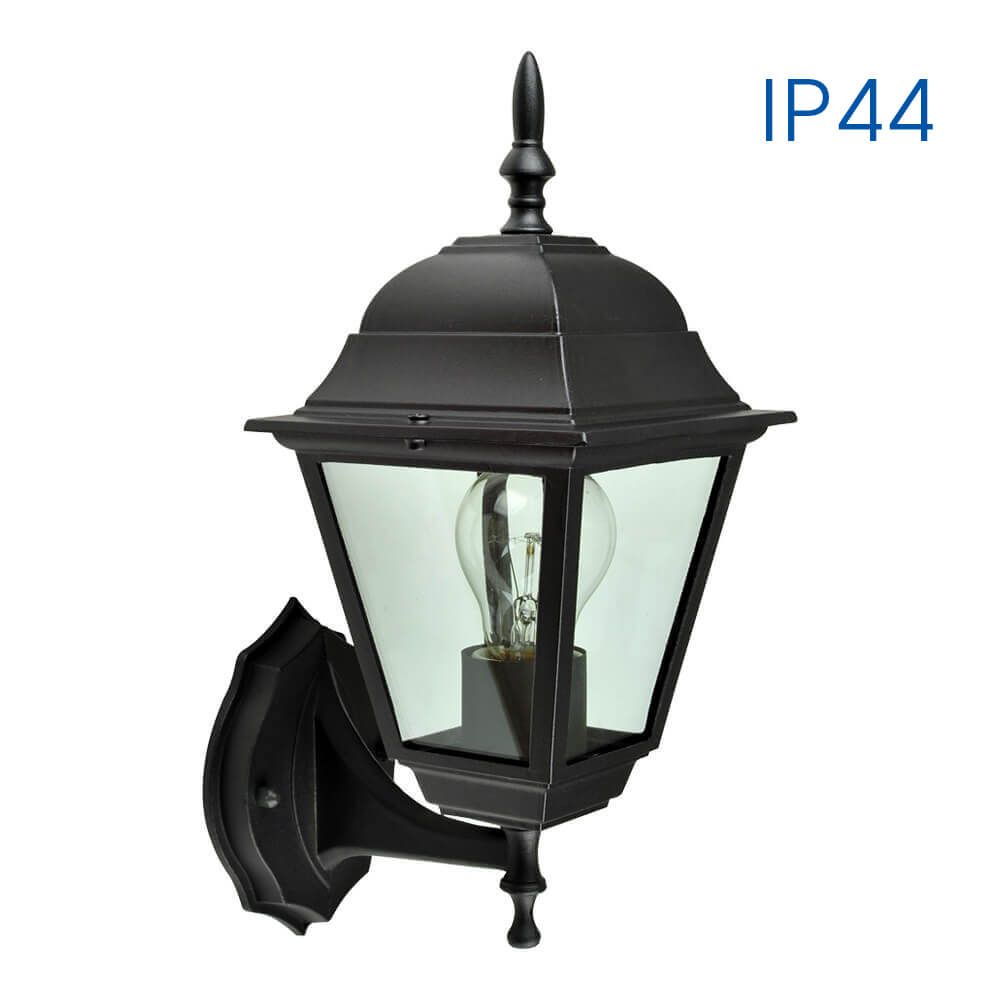 Градински фенер RIGA ∙ WU006 ∙ черен ∙ IP44