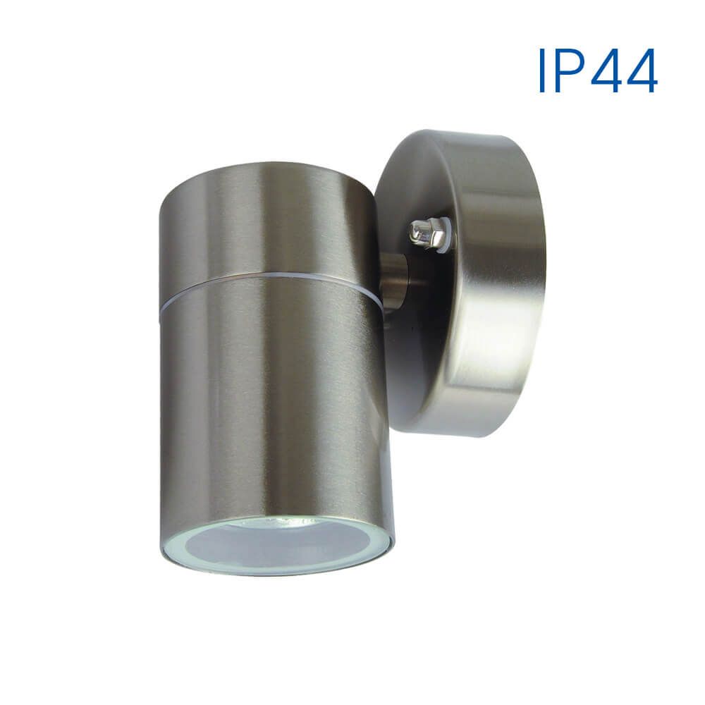 Wall fixture GRENADA ∙ 1 x GU10 ∙ nickel matt ∙ IP44