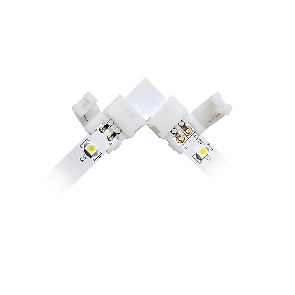 Connector for LED strips L-CONNECTOR ∙ 8/10 mm
