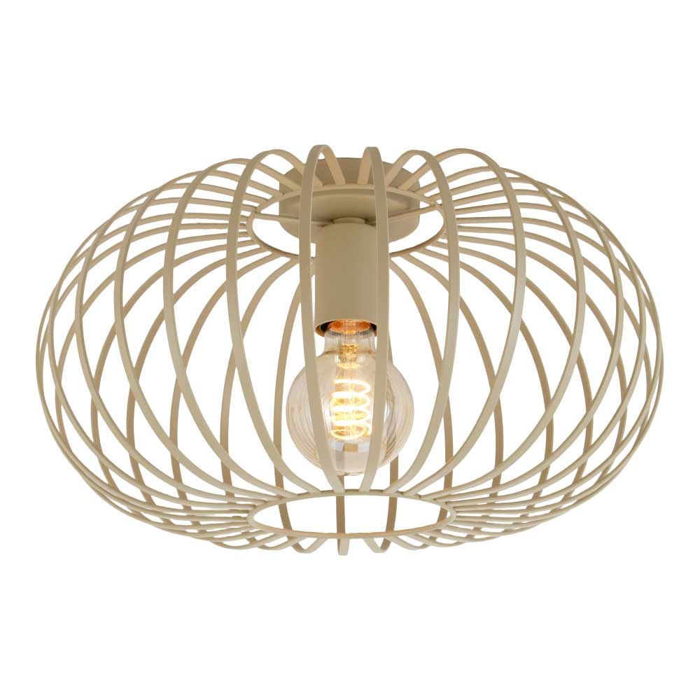 Плафон LAYLA ∙ CL965 ∙ 1xE27 ∙ метал+PVC ∙ бежово