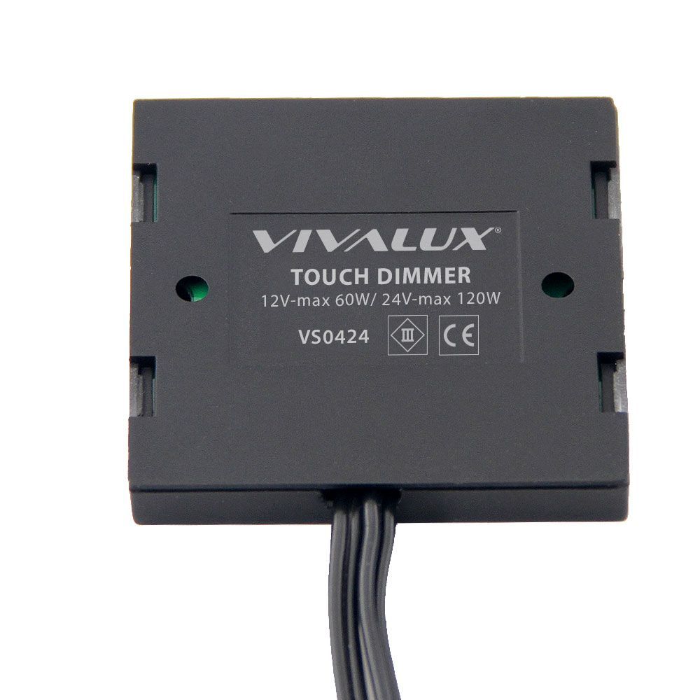 Сензорен димер-прекъсвач, реагиращ на допир TOUCH DIMMER ∙ 12/24V