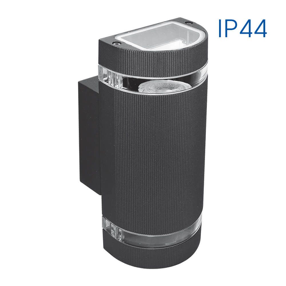 Wall light TALIN ∙ 2xGU10 ∙ black ∙ IP44